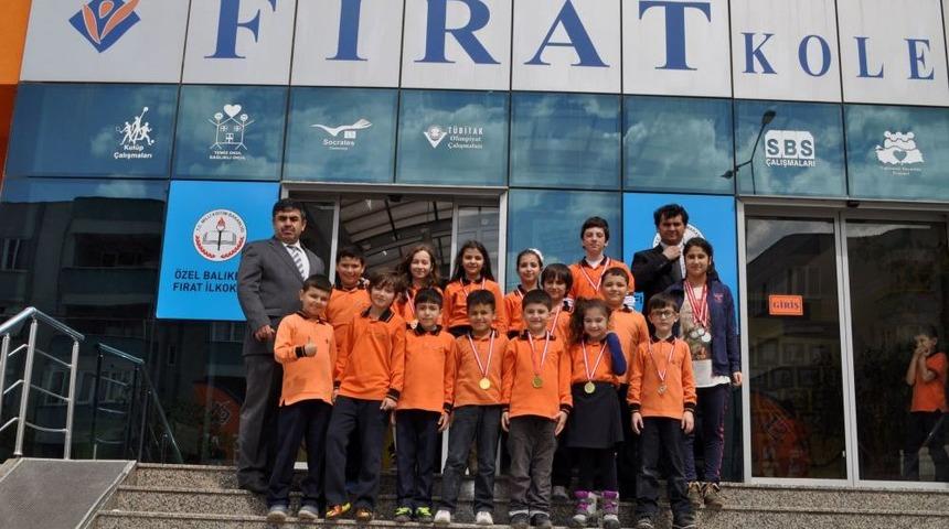 &Ouml;zel Fırat Koleji, &Ccedil;ocuklar Satran&ccedil; Ligi'nde Ikinci Defa Şampiyon Oldu