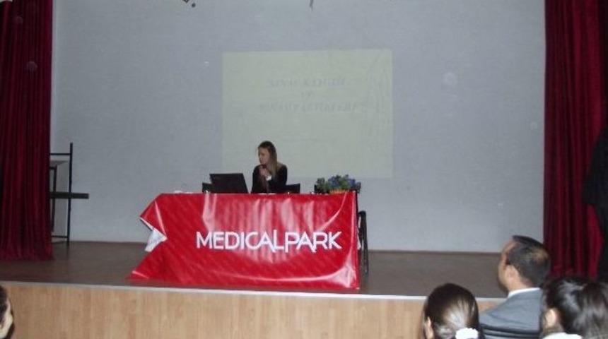 Gediz Kız Meslek Lisesi &Ouml;ğrencilerine Sınav Stresinden Kurtulma Semineri