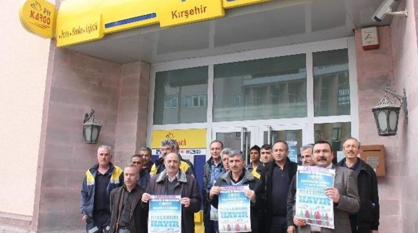 T&uuml;rk Haber Sen Kırşehir Temsilciliği Eylemde