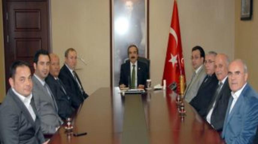 Kayserililer Vali Coş&rsquo;u Ziyaret Etti