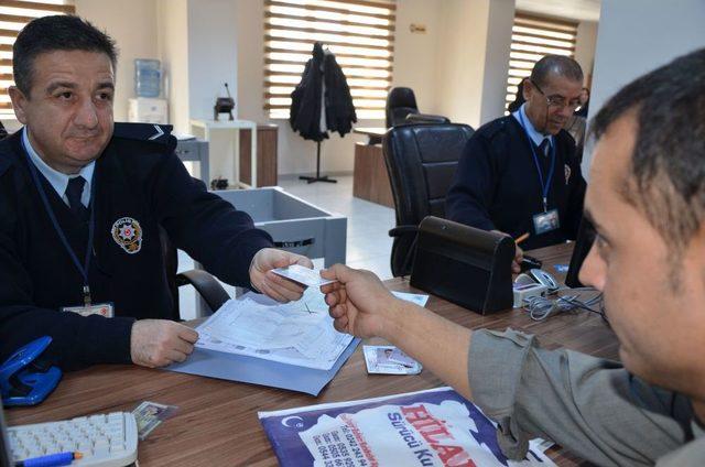 Trafik Tescil Şubesi Yeni Yerinde Hizmete Başladı