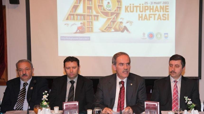Bursa K&uuml;t&uuml;phaneleri Kitaplaştırıldı
