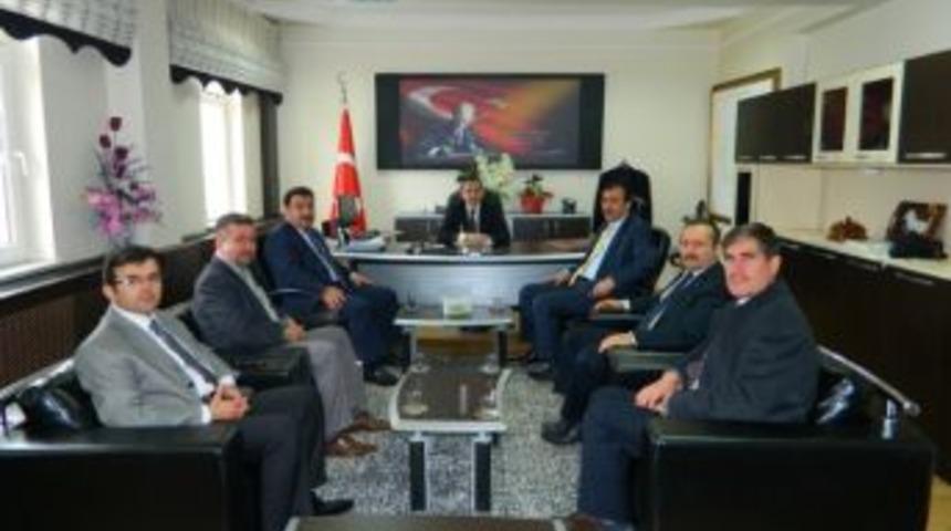 Diyanet Sen&rsquo;den Kaymakam Sağ&rsquo;a Ziyaret