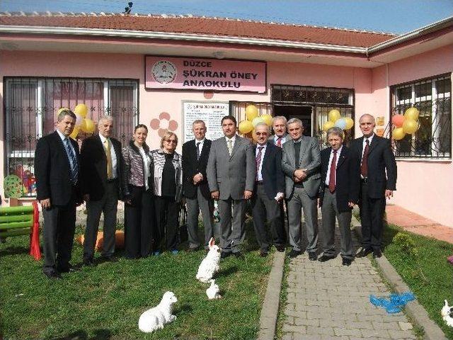 Düzce Şükran Öney Anaokulunda Akvaryum Sevinci