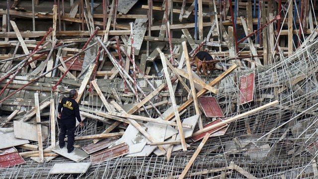 Ankara'da Göçük: 6 Yaralı