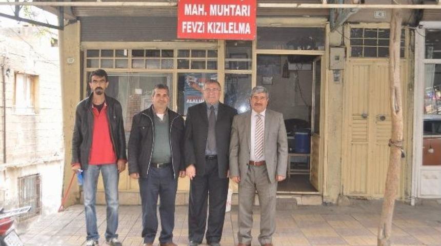 Ak Partiden G&ouml;ller Ve Haleplibah&ccedil;e Muhtarlarına Ziyaret