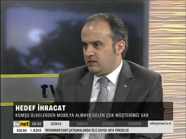 Başkan Aktaş Modef 2013 Fuarı nı Anlattı 1