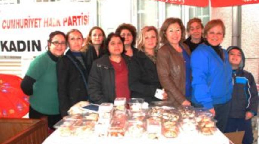 CHP&rsquo;li kadınlardan kermes