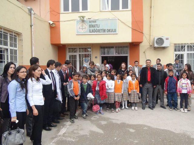 Batman Binatlı K&ouml;y&uuml; İlkokulu, Kardeş Şişli Ufuk Koleji ni Ağırladı 2