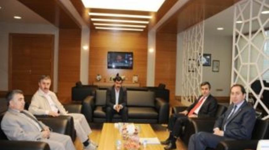 Veteriner Hekimler Odası&rsquo;ndan Rekt&ouml;r Alkan&rsquo;a Ziyaret