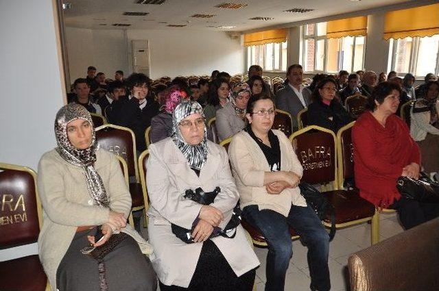 Velilere &lsquo;sınav Stresiyle Baş Etme Yolları&rsquo; Anlatıldı 2