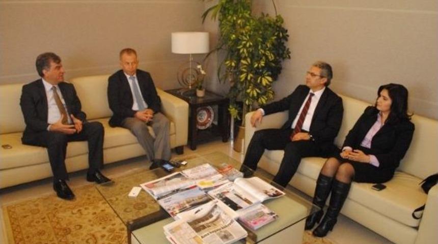 Chp İzmir İl Başkanı Ali Engin&rsquo;den Ege-koop Genel Başkanı H&uuml;seyin Aslan&rsquo;a Ziyaret