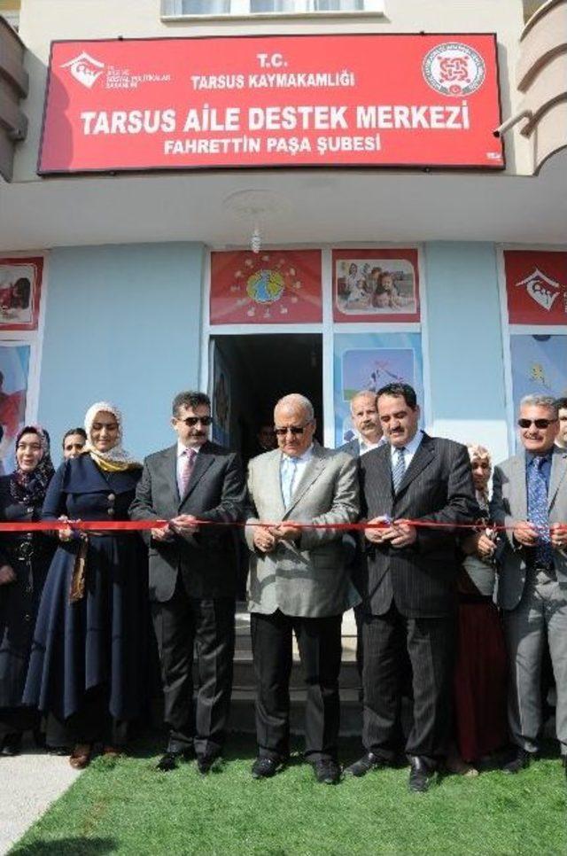 Tarsus Aile Destek Merkezi Açıldı 1