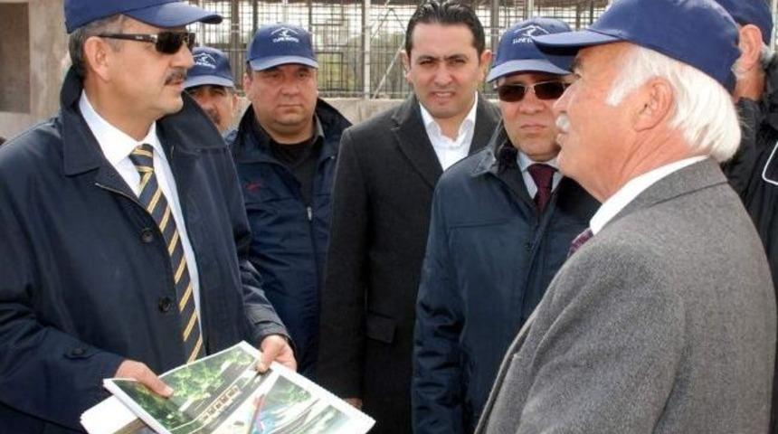 Başkan &Ouml;zhaseki, Harikalar Diyarı'nı İnceledi