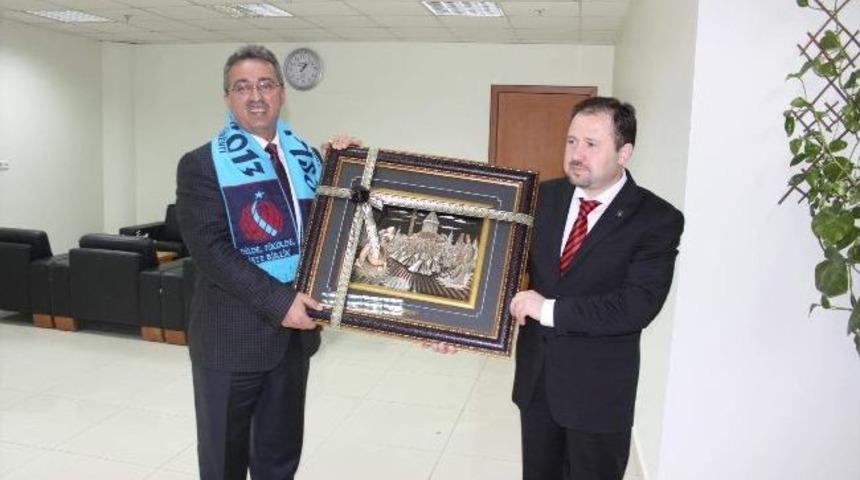 Başkan Han&ccedil;erli&rsquo;ye Tepebaşı&rsquo;ndan Ziyaret