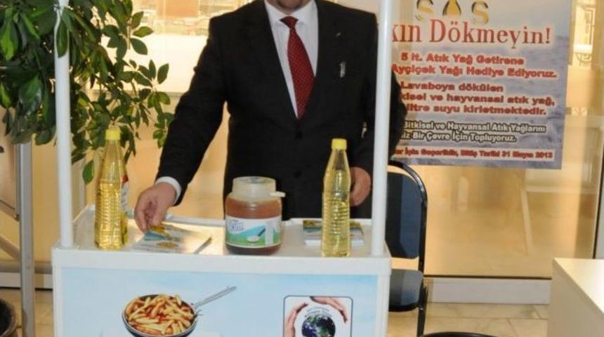 &Ccedil;orlu'da Atık Yağ Toplama Kampanyası Devam Ediyor.