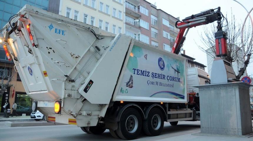 &Ccedil;orum'un Yer Altı Konteyner Sistemi, Bolu'ya &Ouml;rnek Oldu