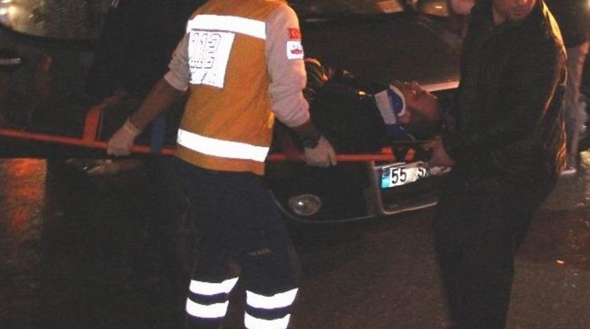Samsun&rsquo;da Trafik Kazası: 1 Yaralı