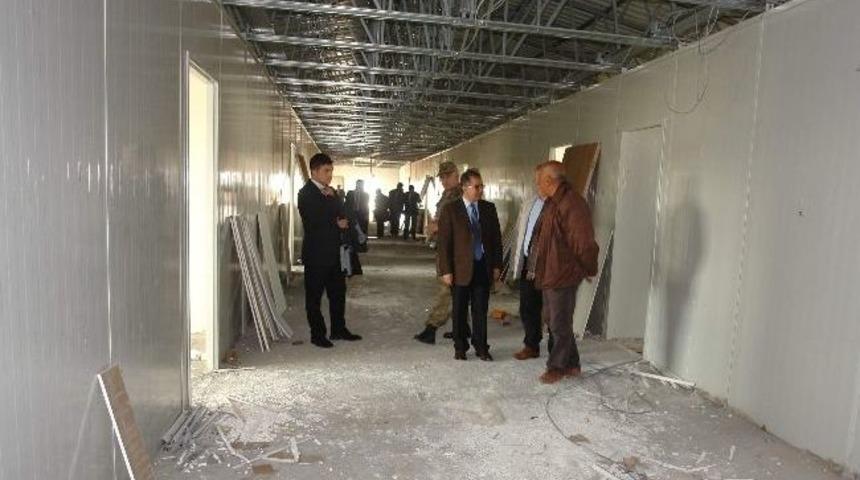 Beşiriye Konteynır Kentin Yapımı Devam Ediyor