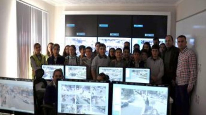 Sorgun&rsquo;da &Ouml;ğrenciler Mobese Merkezini Ziyaret Etti
