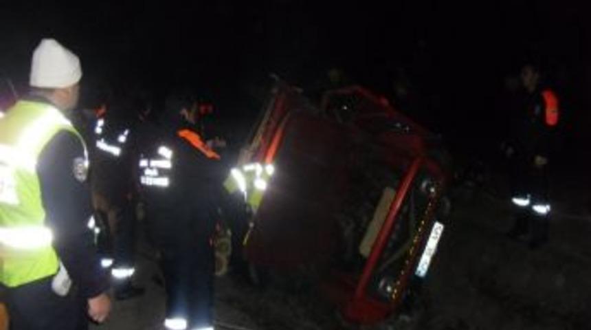 Erzurum&rsquo;da Trafik Kazası: 5 Yaralı