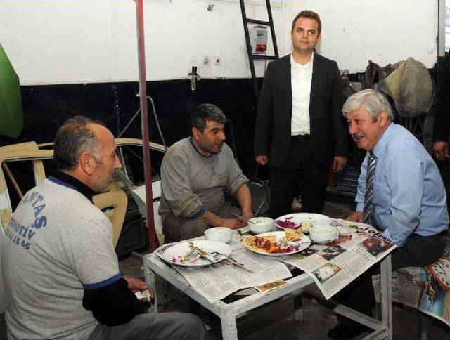 Başkan Akaydın Kızıllı Ve Odabaşı&rsquo;nda K&ouml;yl&uuml;lerle Bir Araya Geldi 1