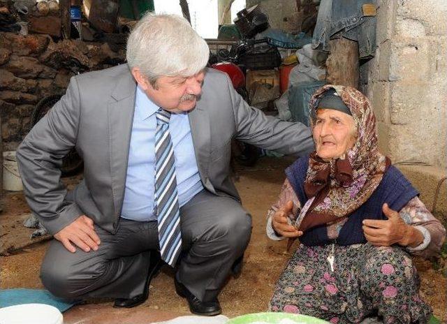 Başkan Akaydın Kızıllı Ve Odabaşı&rsquo;nda K&ouml;yl&uuml;lerle Bir Araya Geldi 2