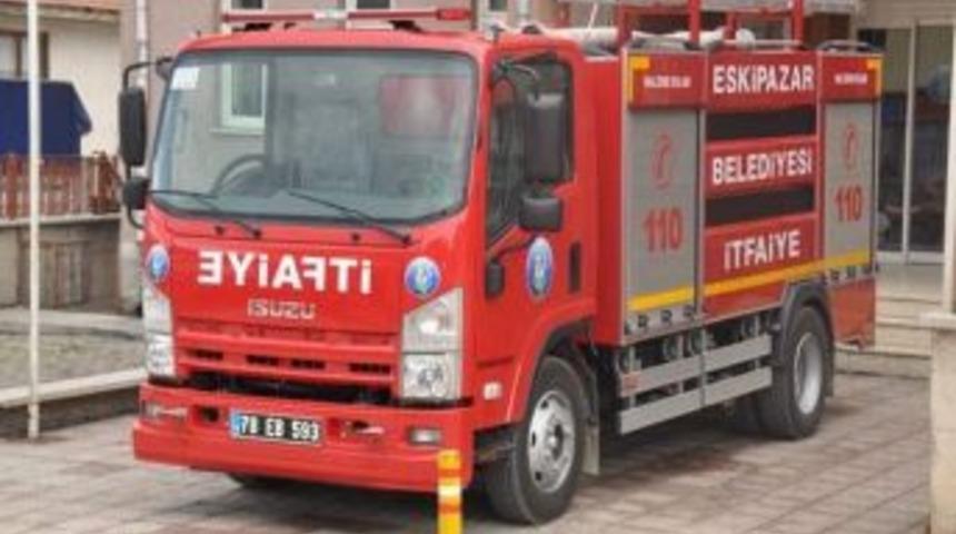 İtfaiye Aracı Hizmete Girdi