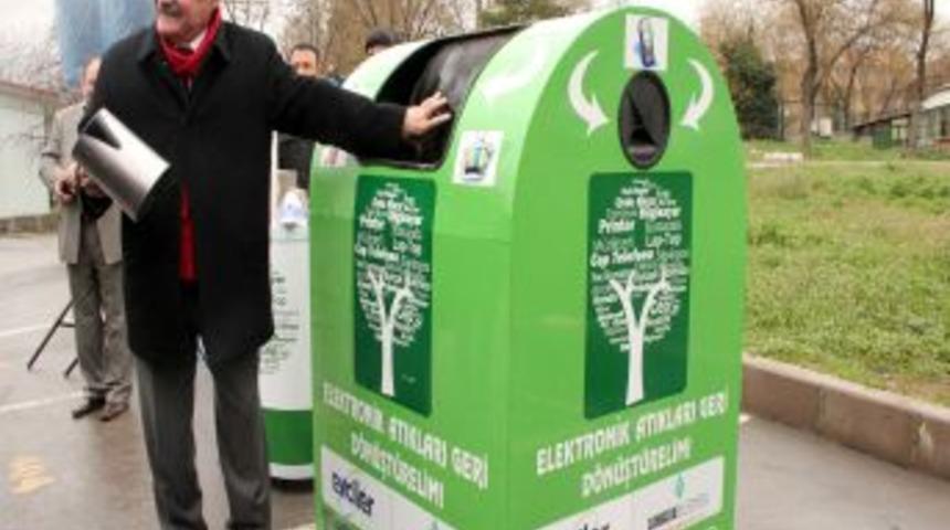 Elektronik &Ccedil;&ouml;p Projesi Hayata Ge&ccedil;ti