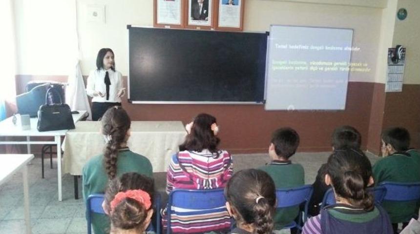 İhsangazili &Ouml;ğrencilere &ldquo;g&uuml;venli Gıda Ve Sağlıklı Beslenme&rdquo; Eğitimi