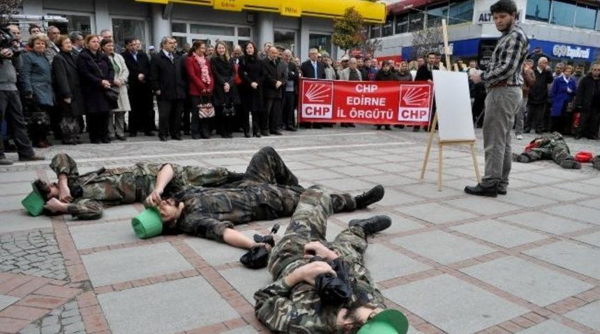 Chp&rsquo;den Hasan Rıza&rsquo;ya Tiyatrolu Anma