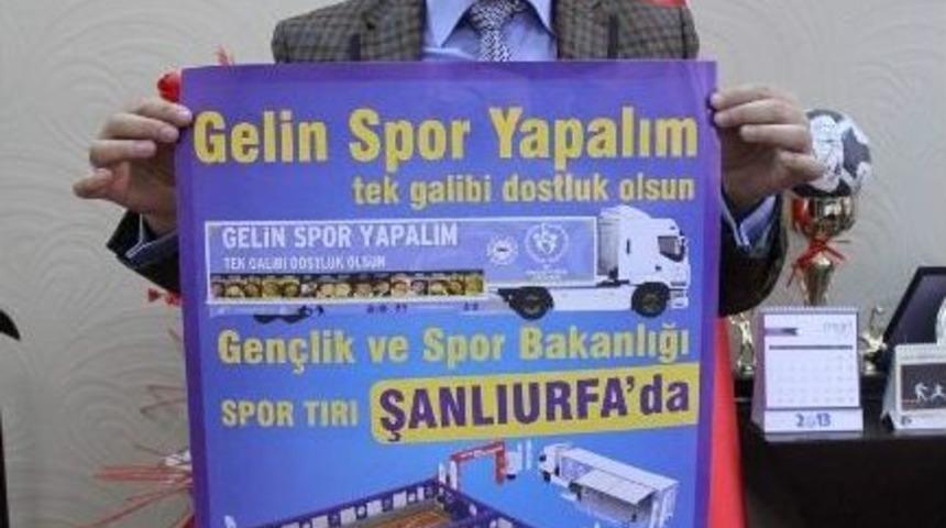 Spor Tır'ı Şanlıurfa'da