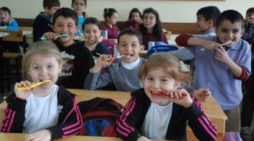 Okullarda Flor Jel Uygulaması