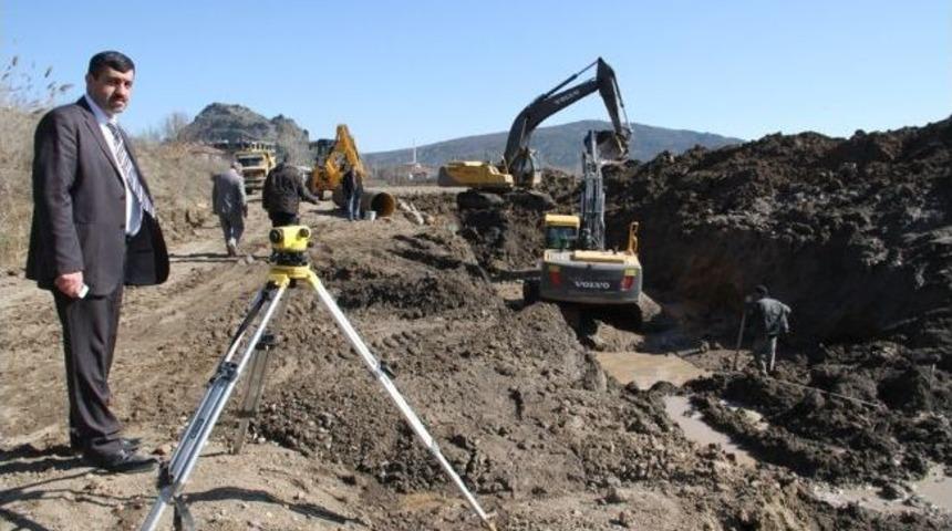 Osmancık Kanalizasyon Şebekesi&rsquo;nde Sona Gelindi