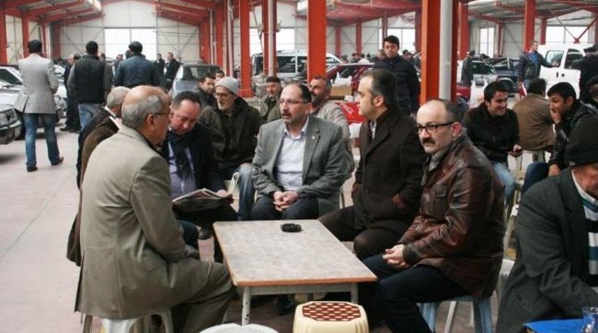 Aktaş İkinci El Oto Pazarında