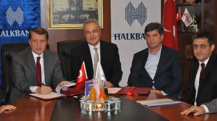 Btso İle Halkbank Mevduat Kaynak Kredisi Protokol&uuml; İmzaladı