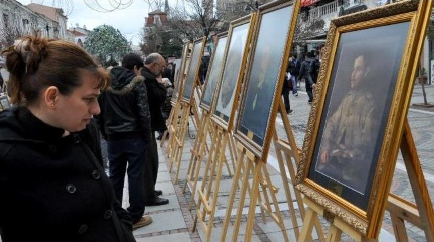 Hasan Rıza&rsquo;ya Ait 22 Tablonun Kopyasından Oluşan Sergi A&ccedil;ıldı