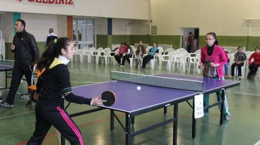 Beyşehir&rsquo;de Masa Tenisi Turnuvası