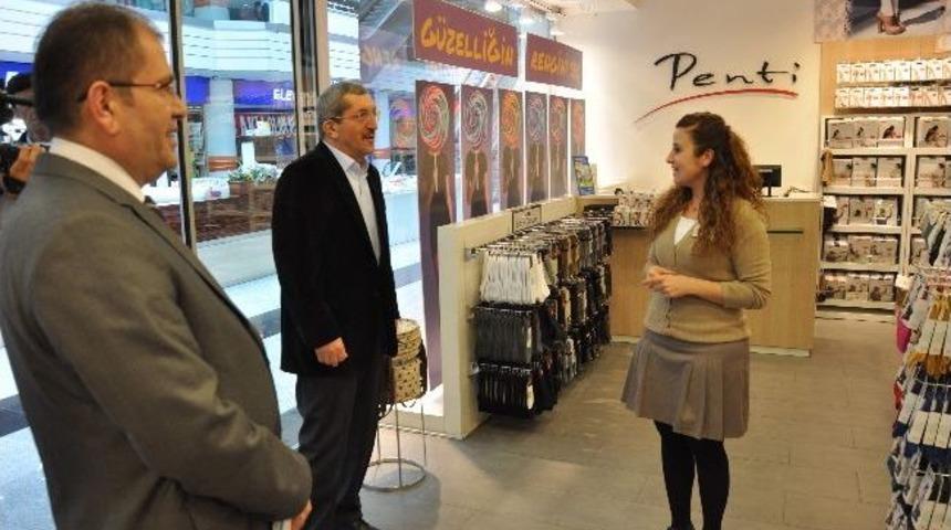Başkan Vergili, Esnafları Ziyaret Etti