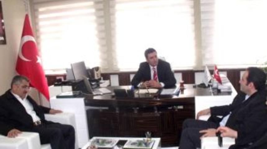 Ergiad Y&ouml;netiminden Kudaka Genel Sekreteri &Ouml;zmen'e Ziyareti