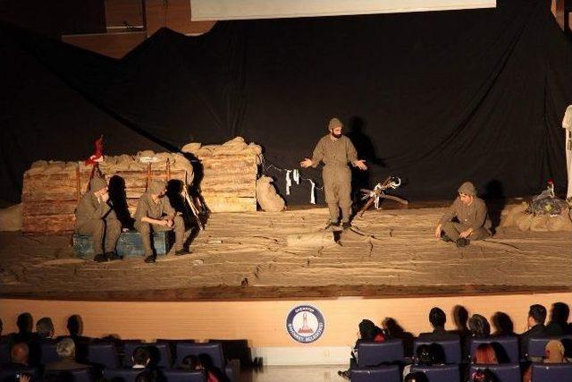 Şahinbey Belediyesi’nden Çanakkale Mahşeri Tiyatrosu Gösterisi