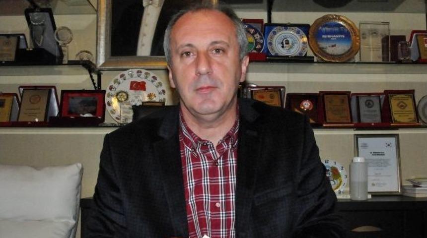 Chp Grup Başkan Vekili Muharrem İnce: