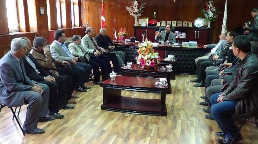 Başkan Akkaya Muhtarlarla Bir Araya Geldi