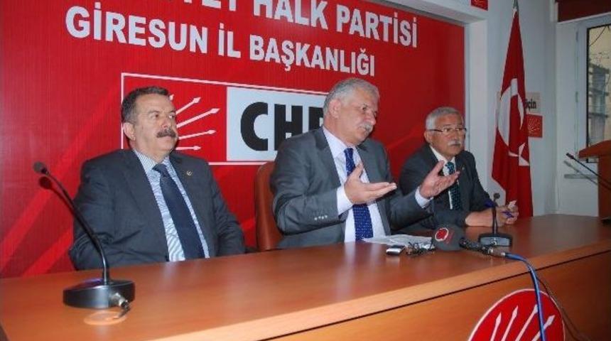 Giresun&rsquo;da Chp&rsquo;den A&ccedil;ıklama