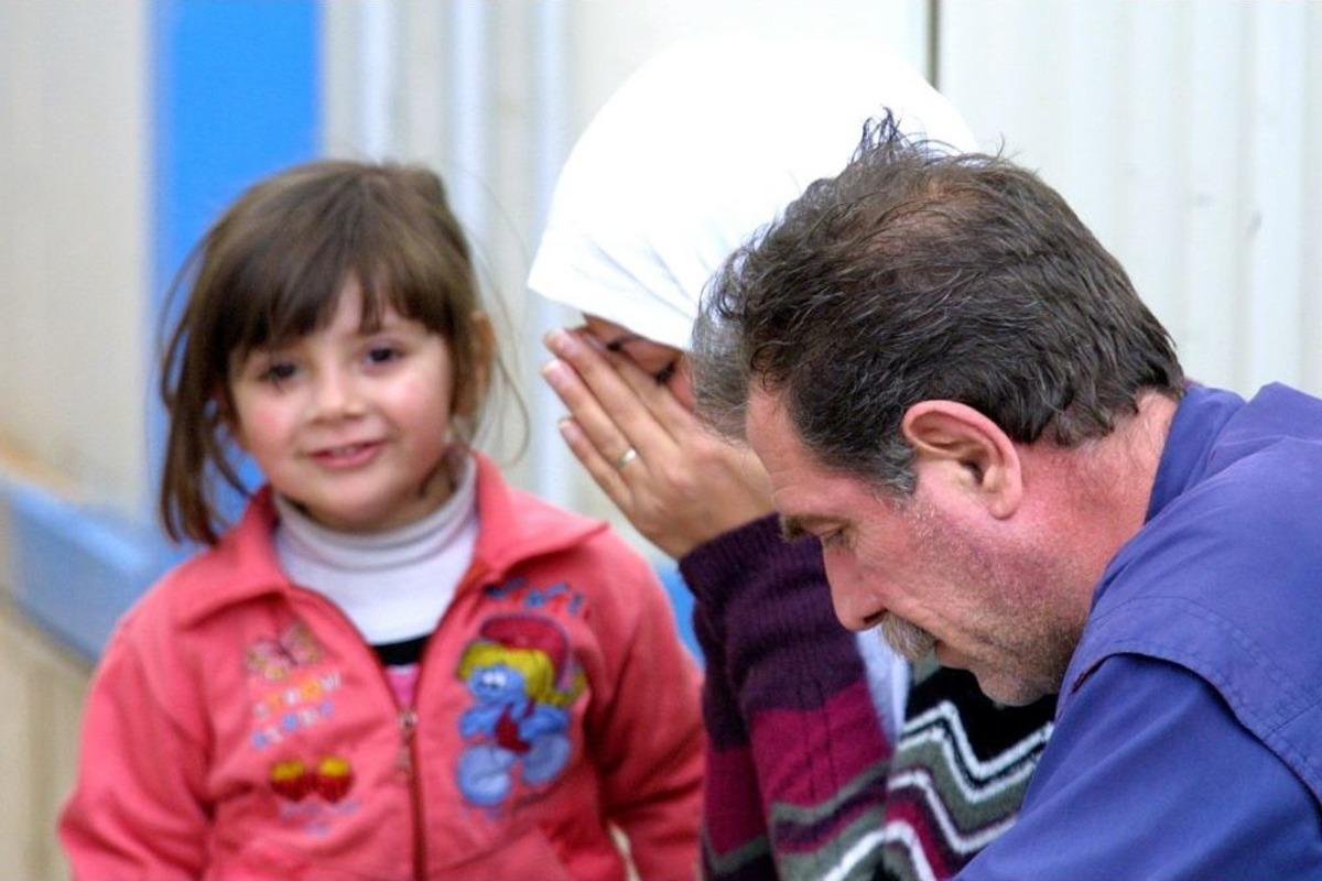 Savaştan Ka&ccedil;an &Ccedil;erkezler Nizip&rsquo;teki Kampa Yerleşti