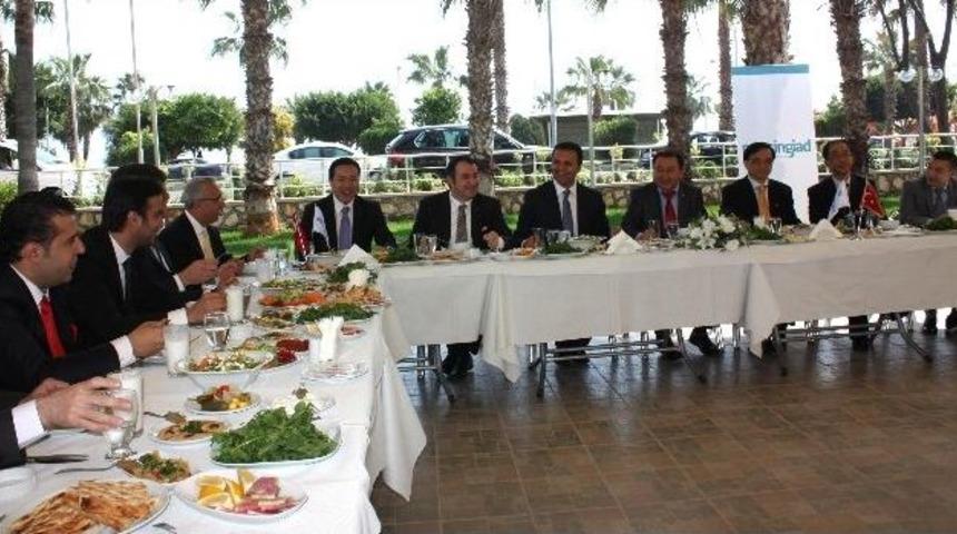 Mersin Giad, &Ccedil;inli Diplomatları Ağırladı