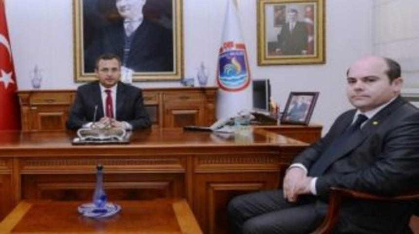 Vakıfbank&rsquo;tan Denizli Valisi Demir&rsquo;e Ziyaret