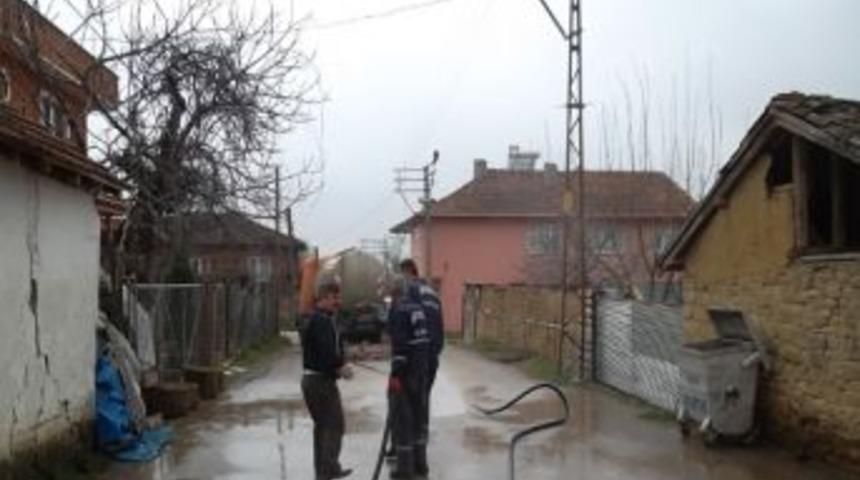 Akmeşe&rsquo;de Temizlik &Ccedil;alışması