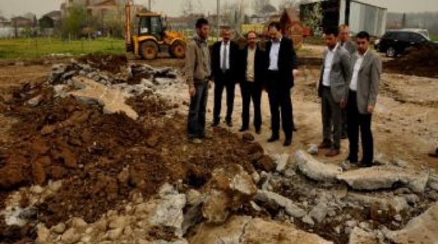 Başkan Ayaz'dan İnceleme Turu