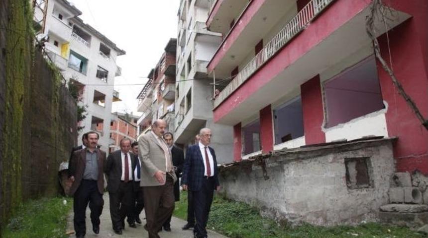 Rize’de Kentsel Dönüşüm Yıkımları Başlıyor